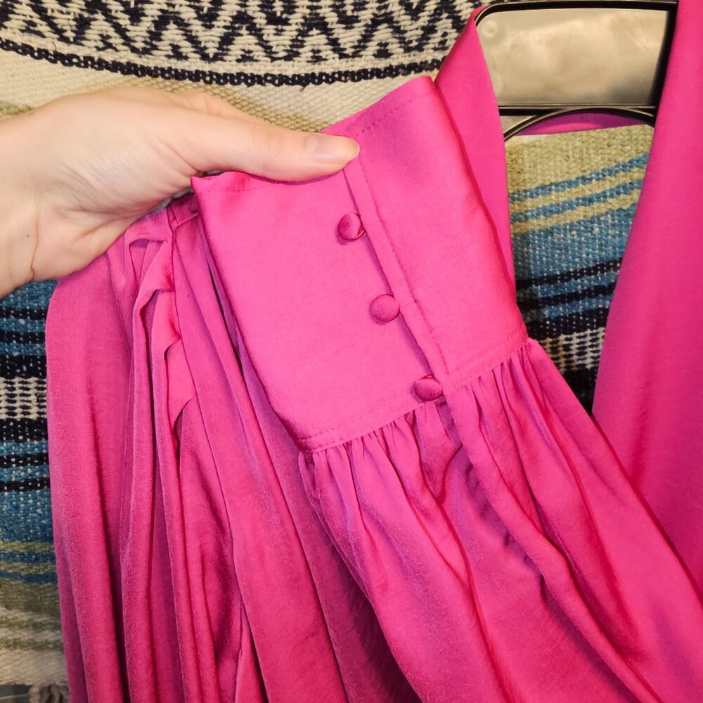 nwt banana republic pink blouse - Picture 7 of 7